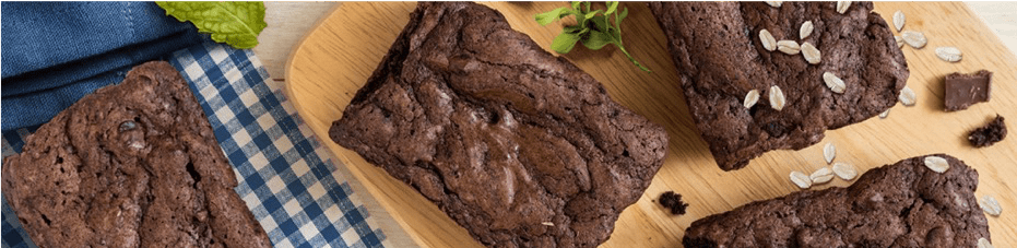 BROWNIE FIT DE AVEIA