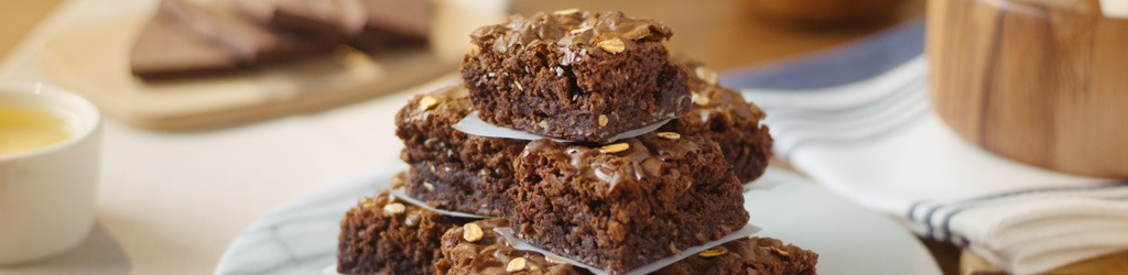 BROWNIE DE CHOCOLATE COM AVEIA QUAKER®