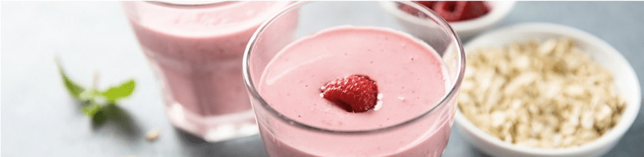SMOOTHIE DE MORANGOS E AVEIA