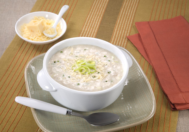 SOPA SUIZA CON AVENA