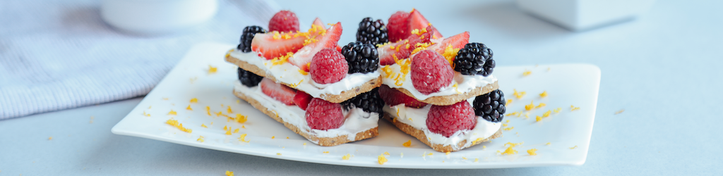 Horneaditas Quaker® con frutos rojos