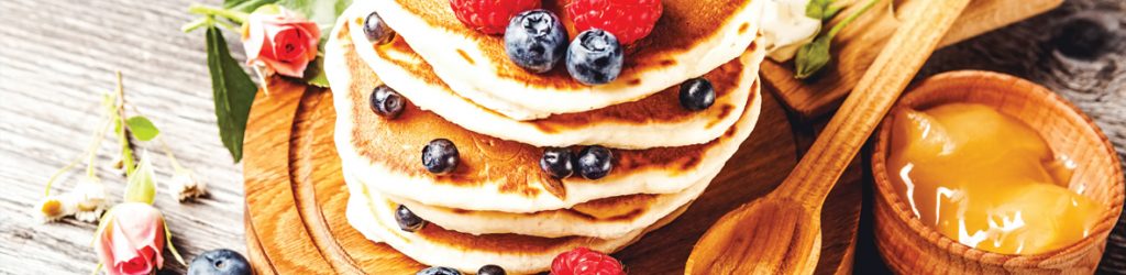 Hotcakes de Yogurt estilo griego