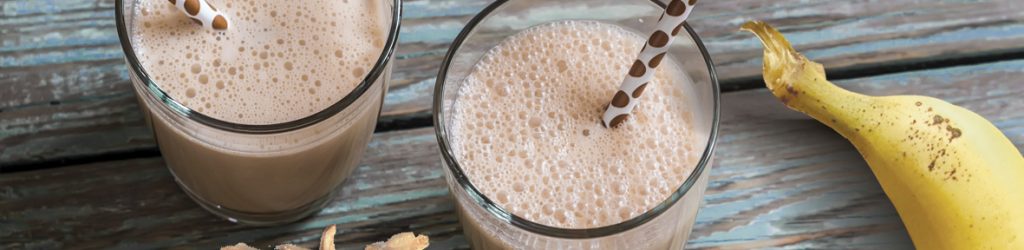 Smoothie de Plátano y Almendras con Avena Quaker®