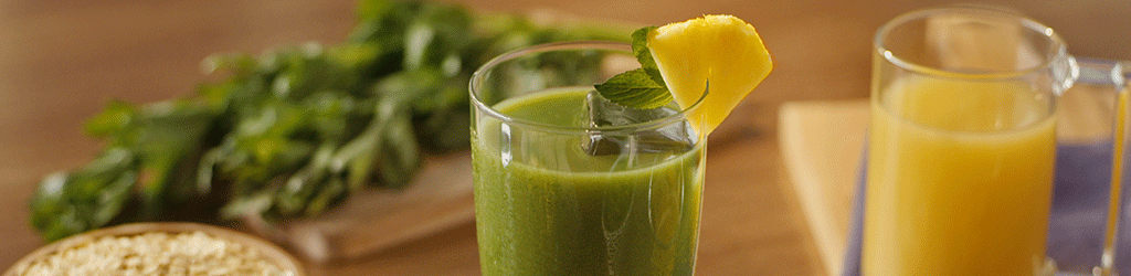 Jugo verde con Avena Quaker®