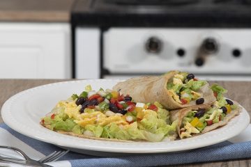 Tortillas de Avena con Huevos revueltos